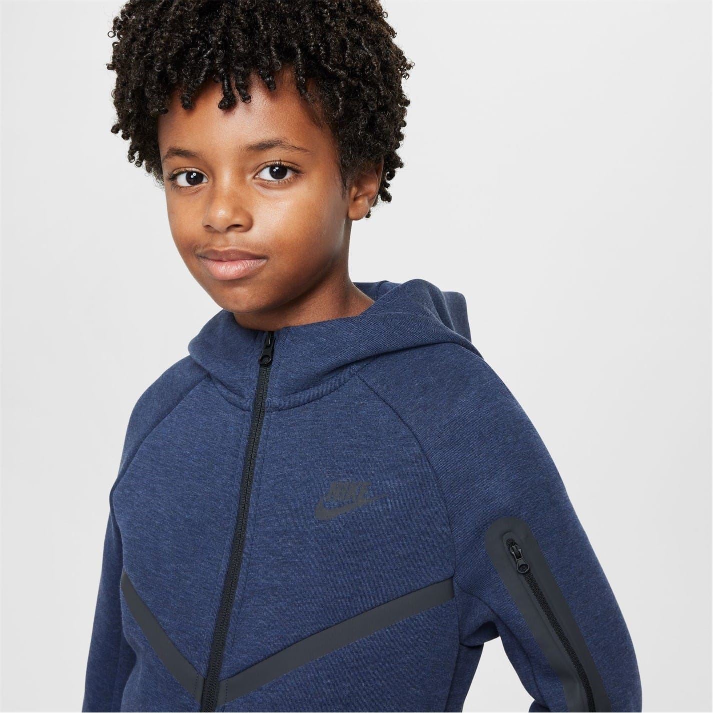 Nike Sportswear Tech Fleece Full Zip Hoodie Juniors