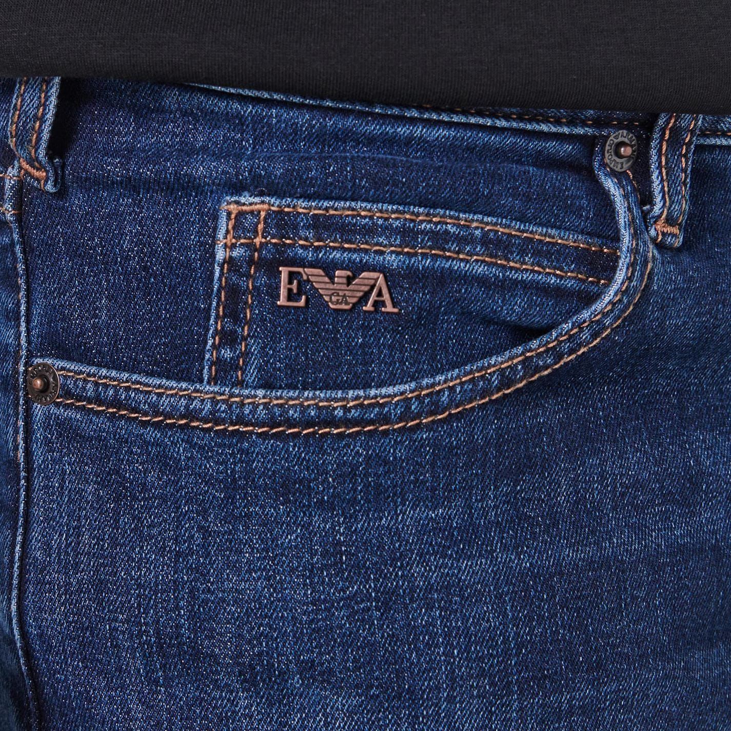 Emporio Armani EA7 J21 Regular Fit Jeans