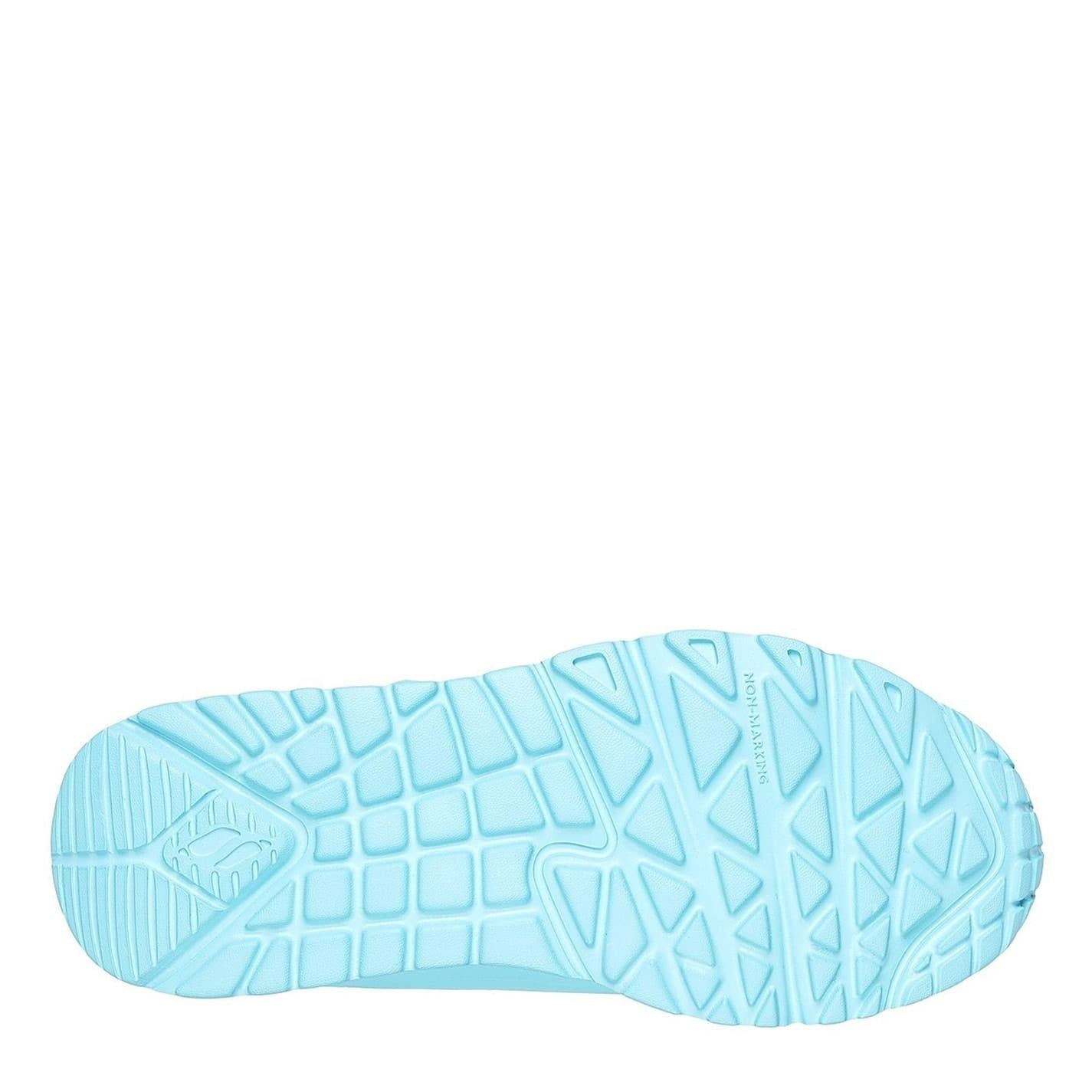 Skechers Uno Lite Round Toe Low Top Sneakers
