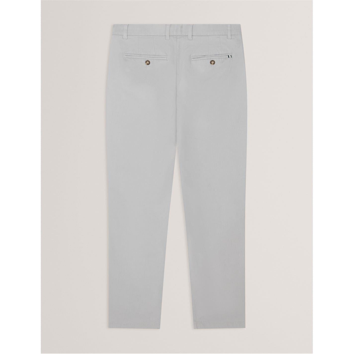 Ted Baker Solid Patterned Slim Chinos