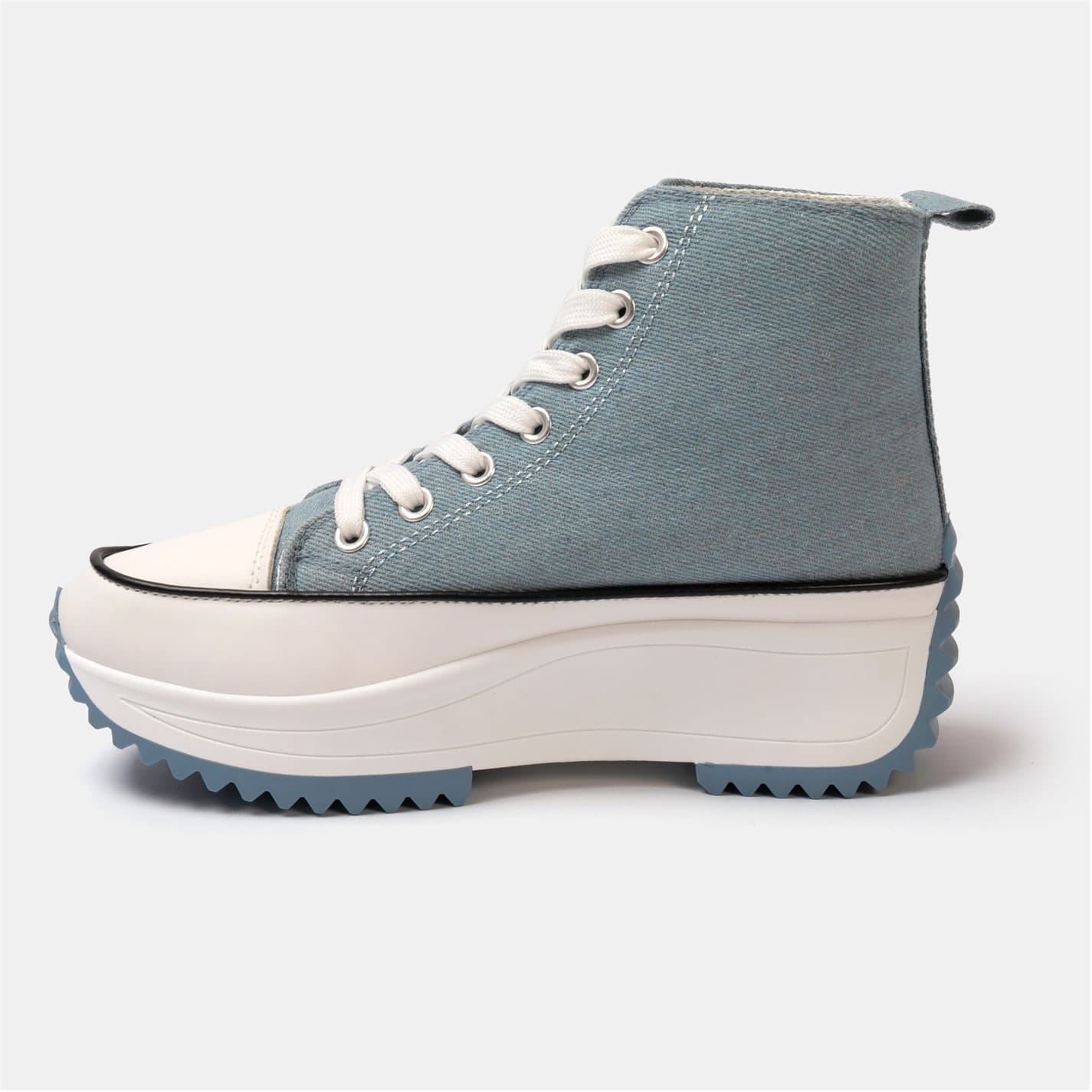 Firetrap Platform Hi Top Ladies Trainers