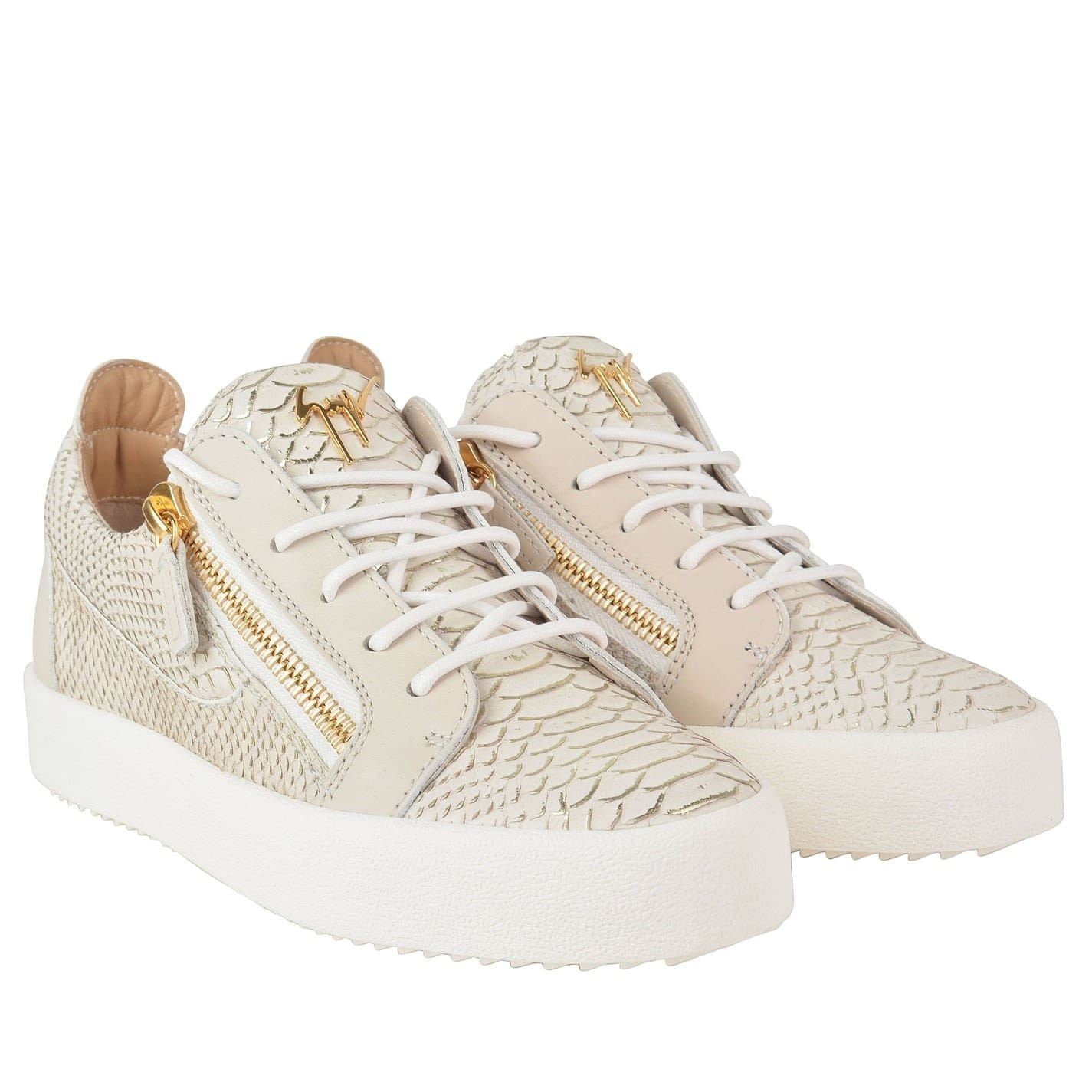 Giuseppe Zanotti Python Embossed Trainers