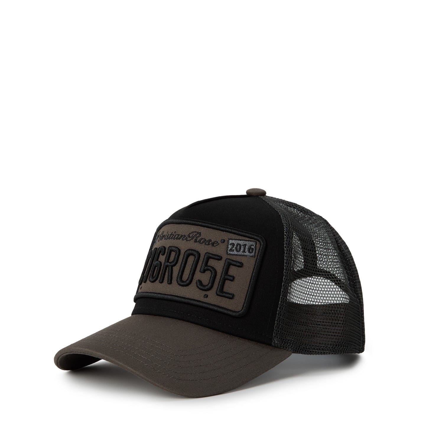 Christian Rose Plate Trucker Cap