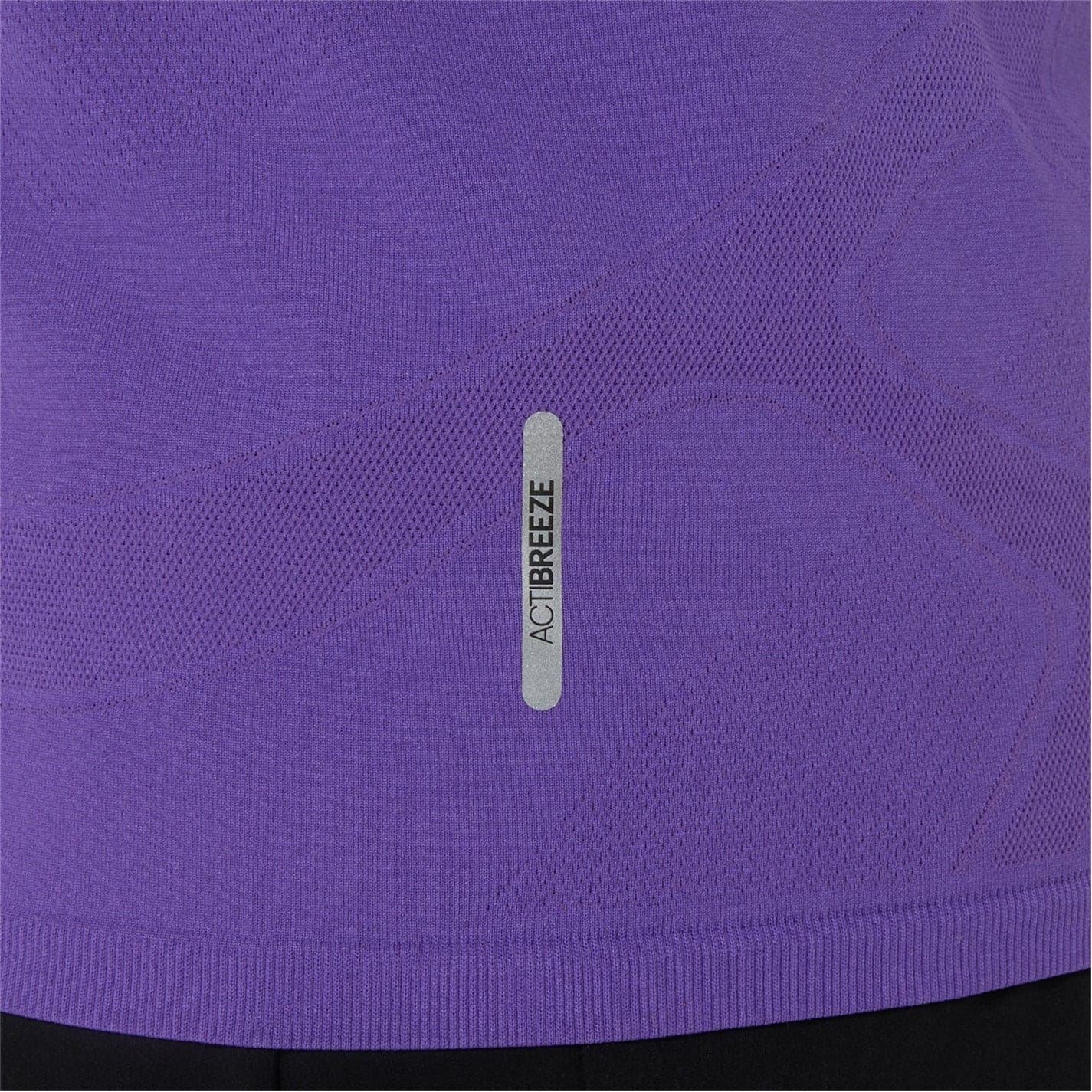 Asics Crew Neck Short Sleeve Seamless Athletic Top
