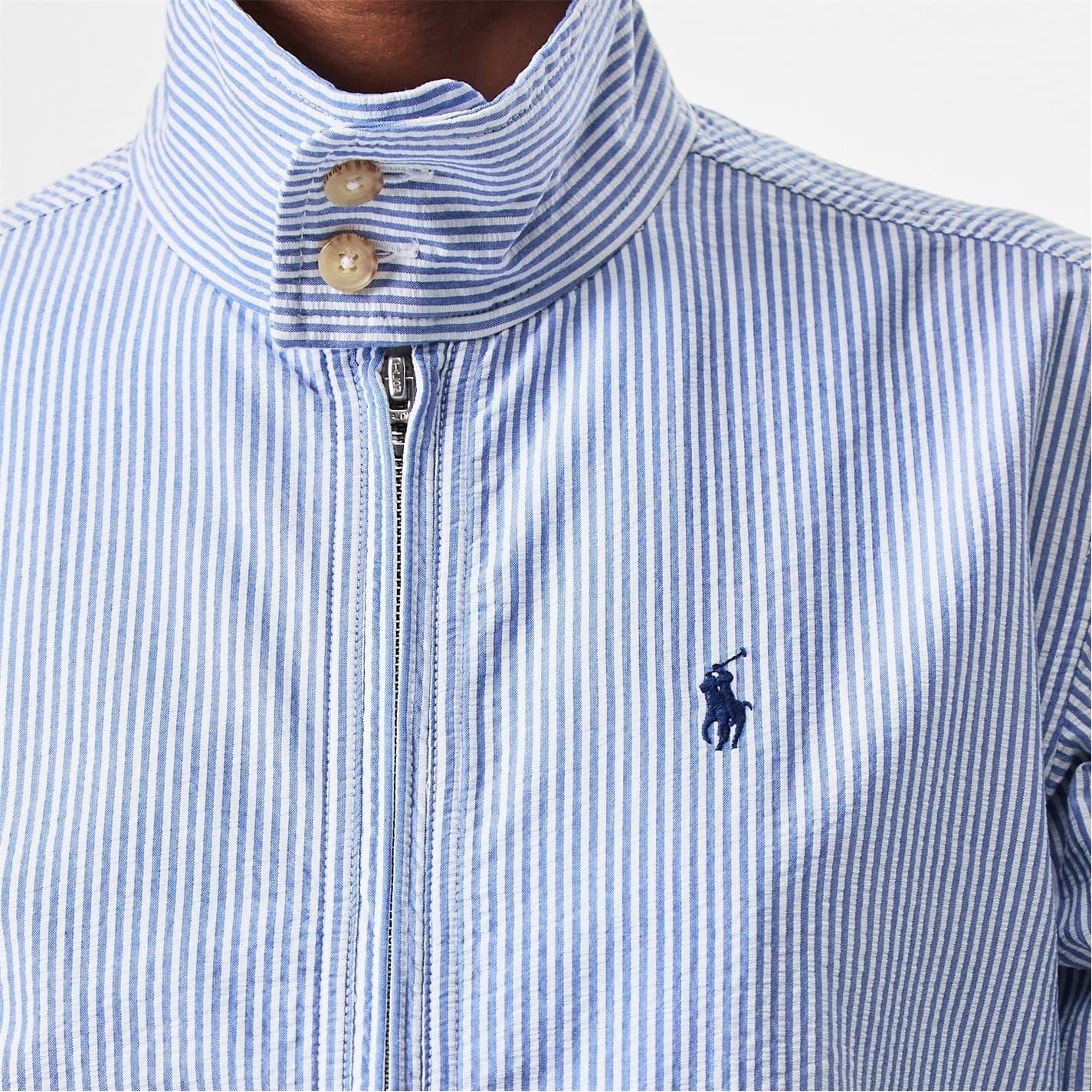 Polo Ralph Lauren Seersucker Windbreaker Jacket