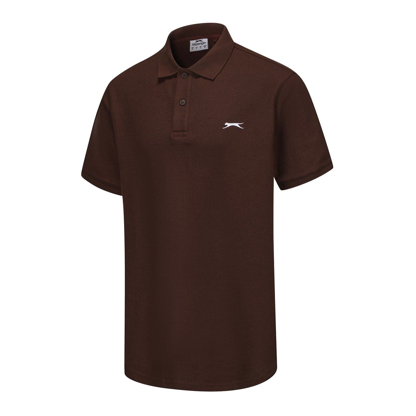 Slazenger Mens Plain Polo Shirt