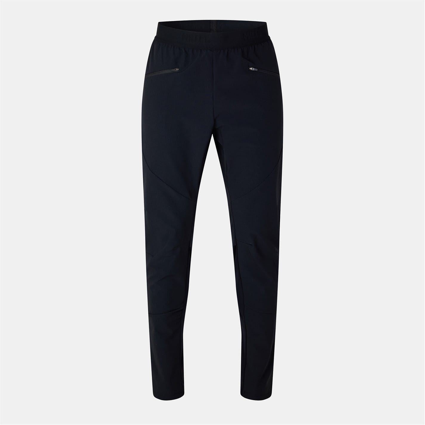 Millet Intense Solid Patterned Slim Hybrid Joggers