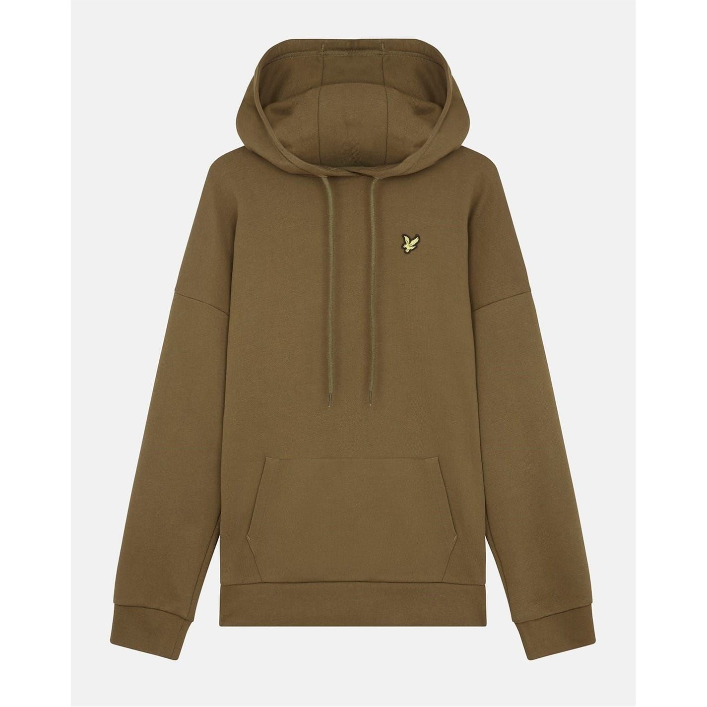 Lyle and Scott High Neck Cropped Relaxed Fit Sweatshirt