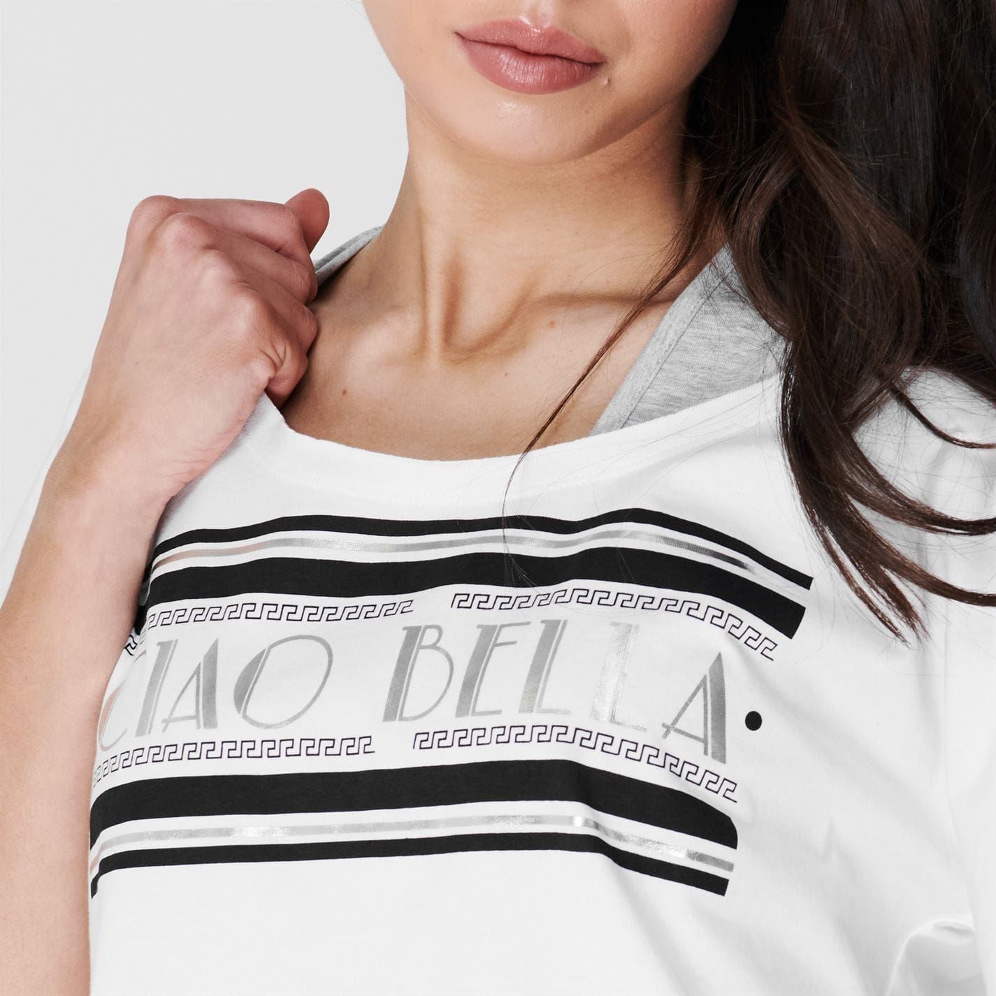 Golddigga Double Layer T-Shirt Ladies