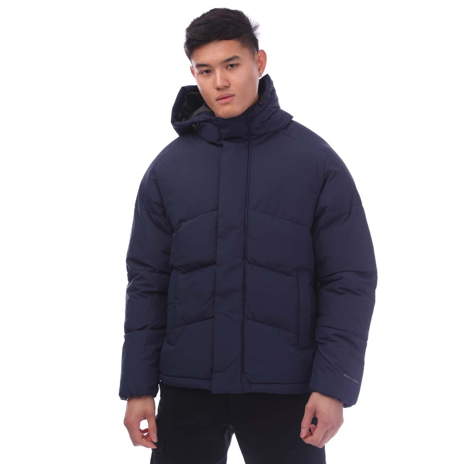 Jack and Jones Mens Otis Puffer Hooded Jacket