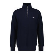Gant Textured Half-Zip Sweatshirt