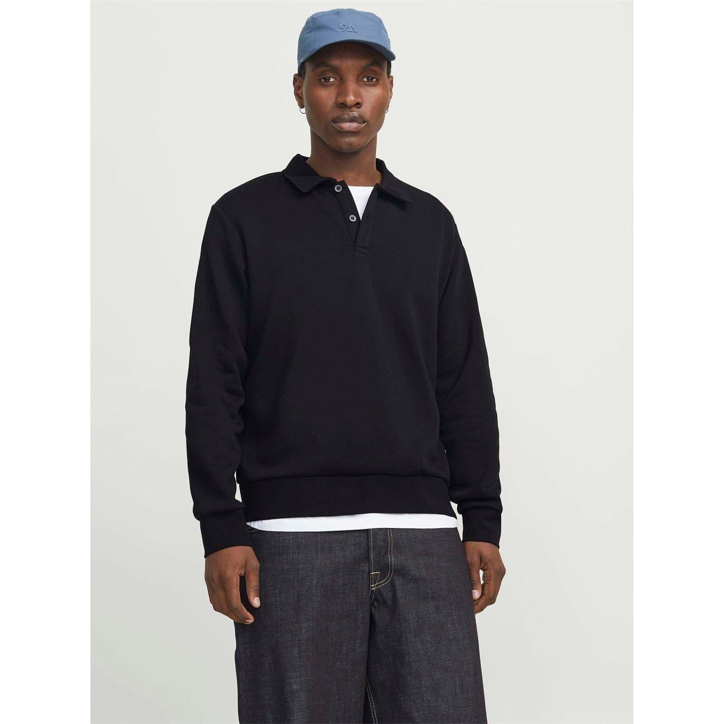 Jack and Jones Mens Sweat Polo