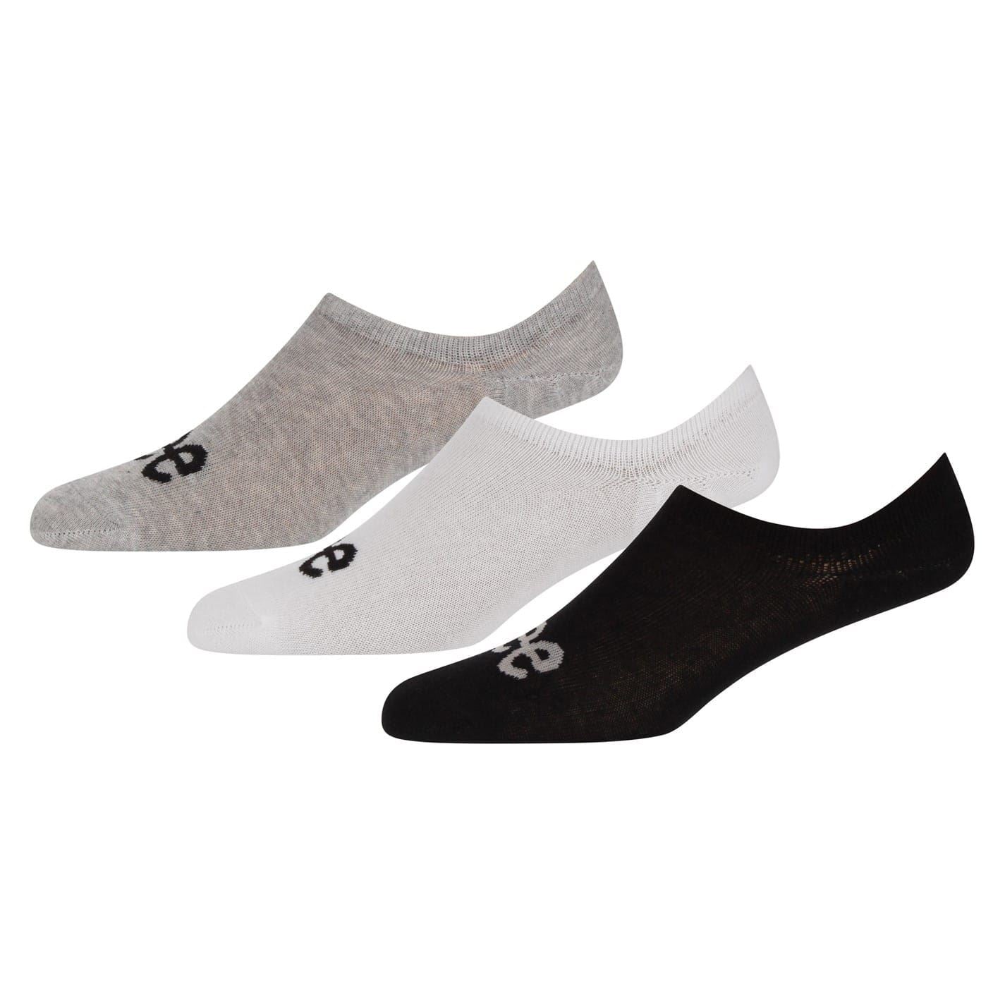 Lee Chris 3 Pack No Show Liner Socks