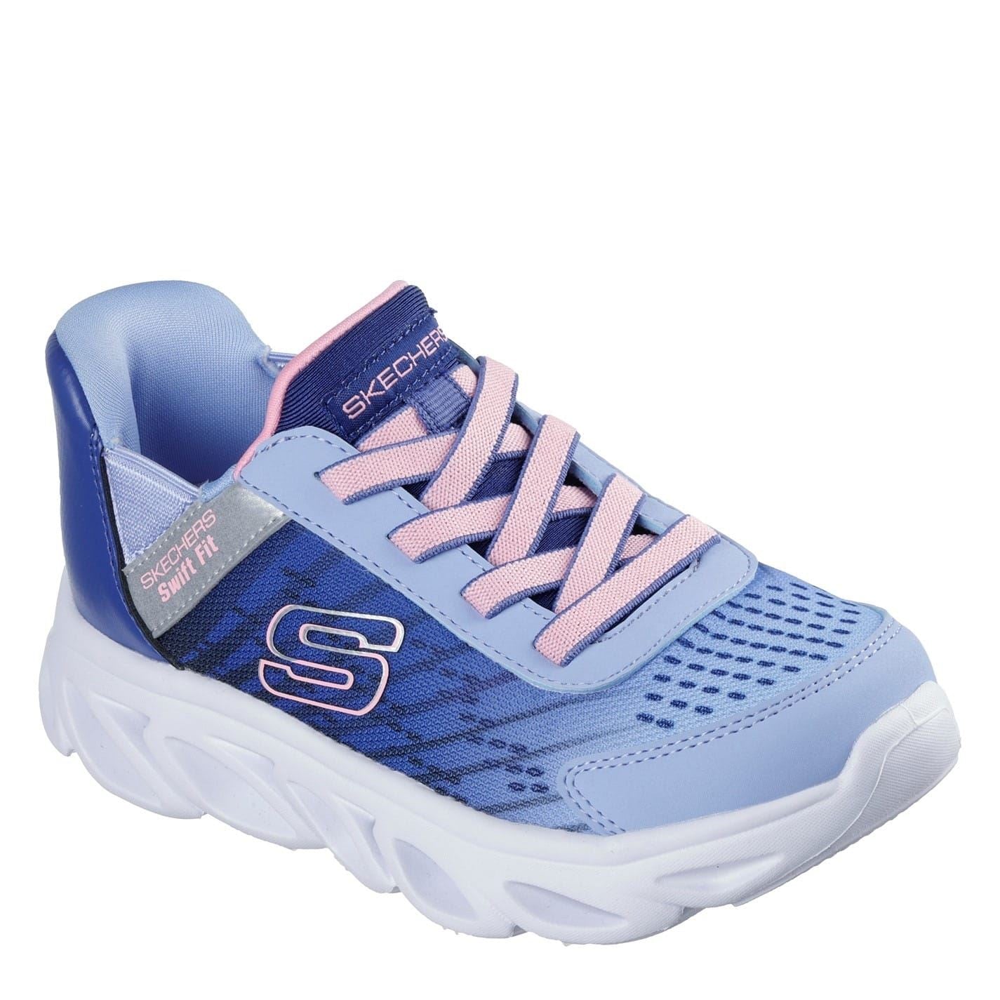 Skechers Flex Glide Graphic Print Low Top Sneakers