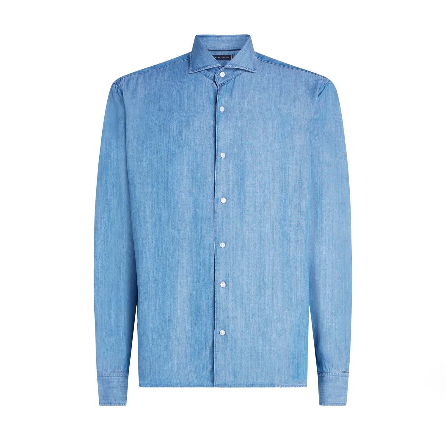 Tommy Hilfiger Smart Casual Slim-Fit Denim Shirt