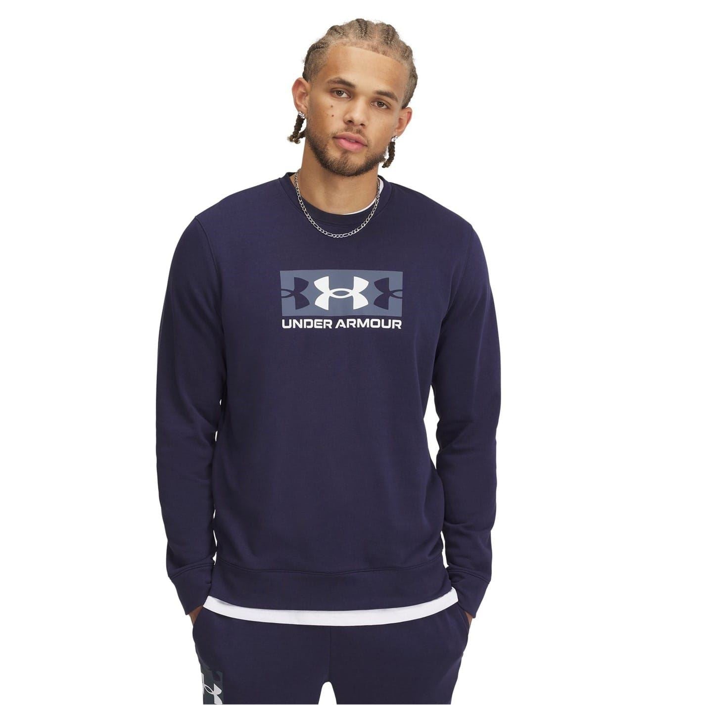 Under Armour UA Rival Terry Crew Neck Long Sleeve Sweatshirt