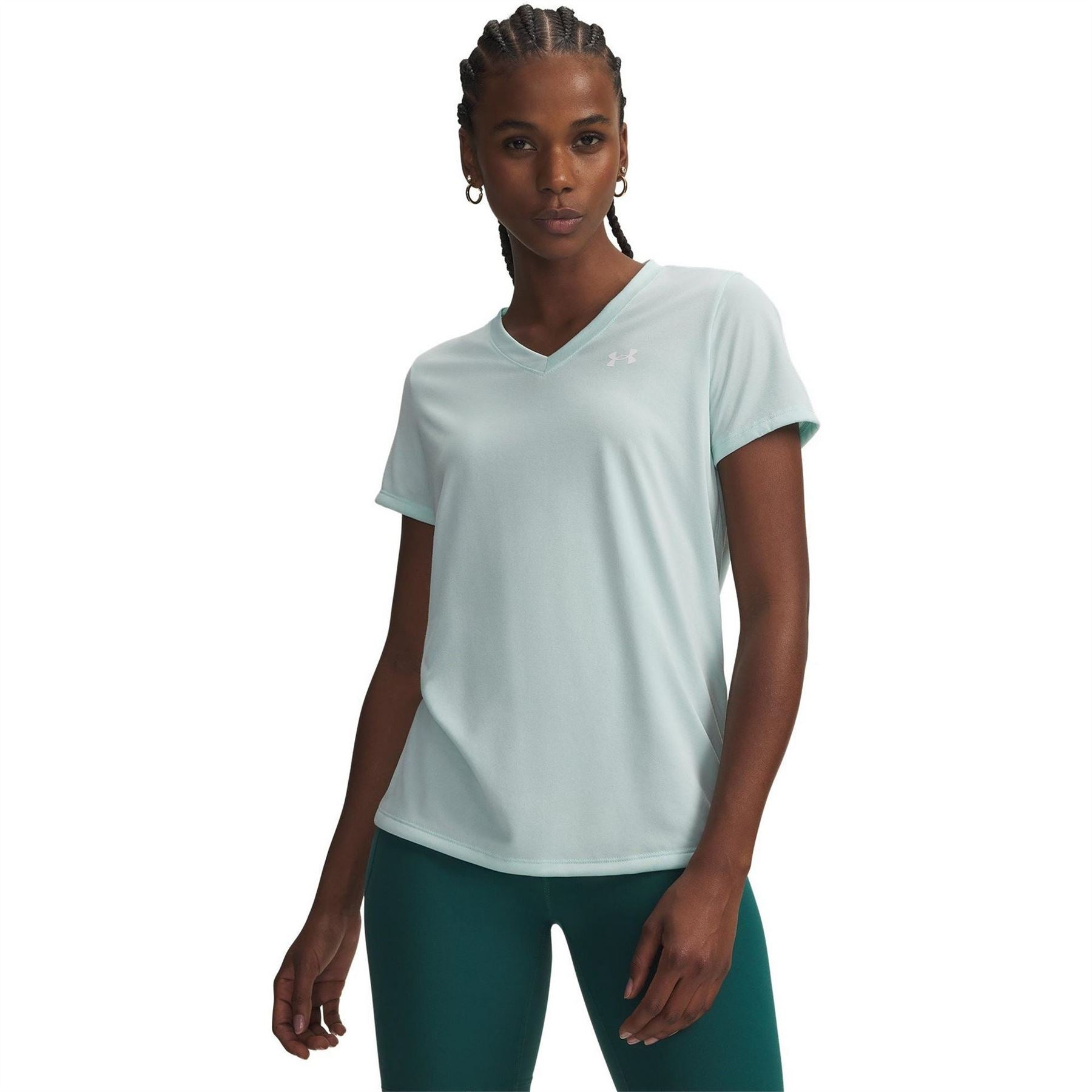 Under Armour Womens Tech™ V Neck Short Sleeve