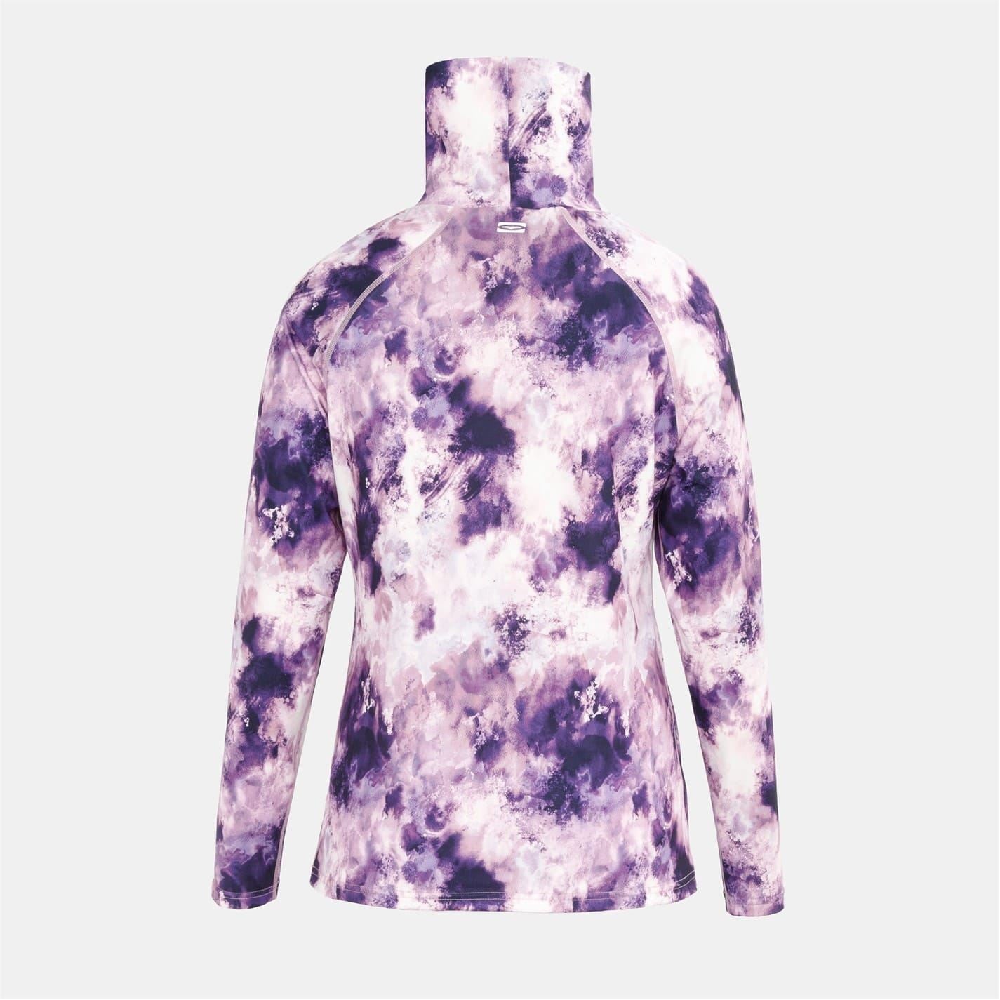 Gul Funnel Neck Raglan Sleeve Long Sleeve Top