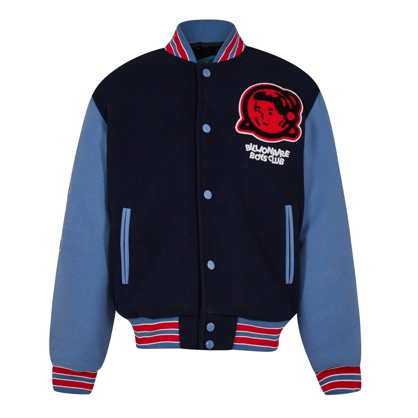Billionaire Boys Club Robot Varsity Ribbed Cuff Jacket