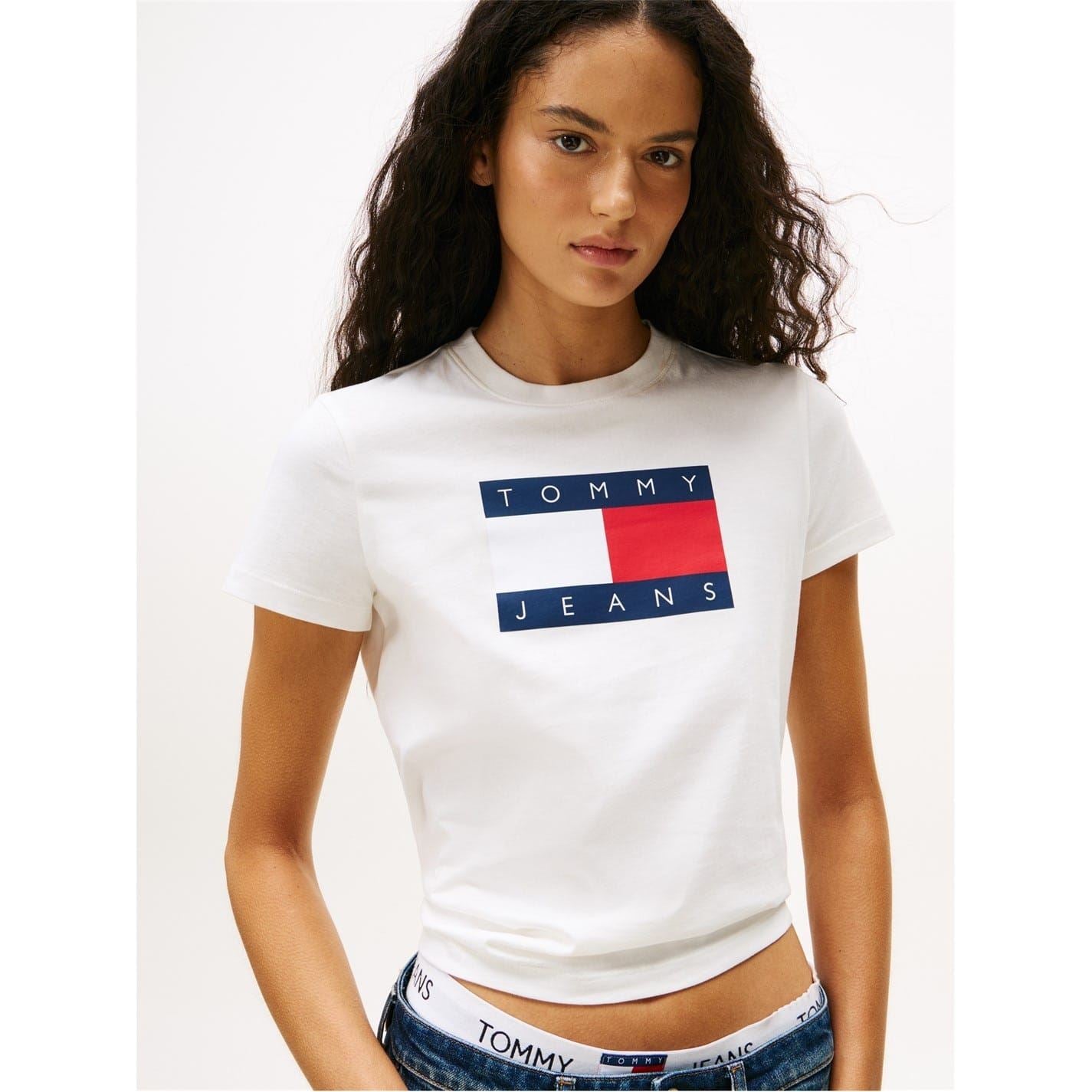Tommy Jeans Tj Badge Rib Regular Fit T-Shirt