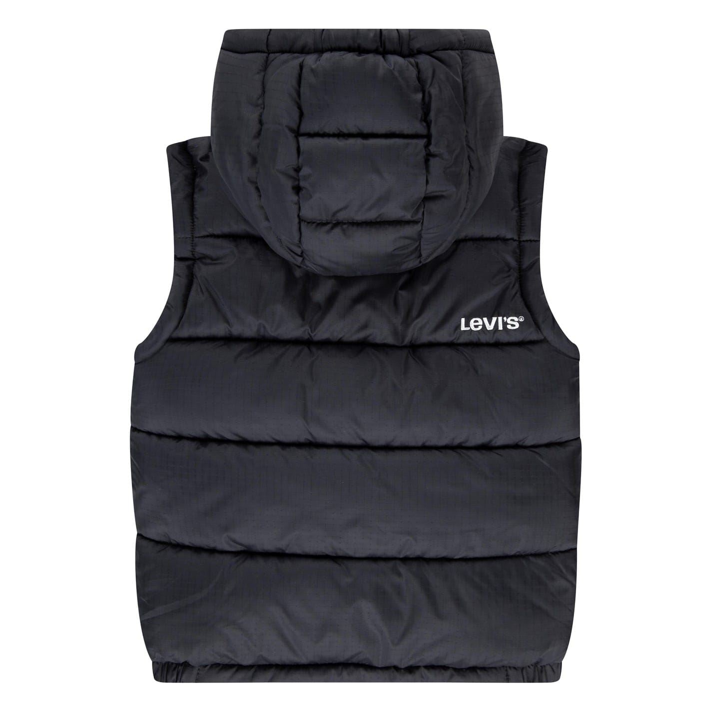 Levis Quilted Hooded Puffer Gilet
