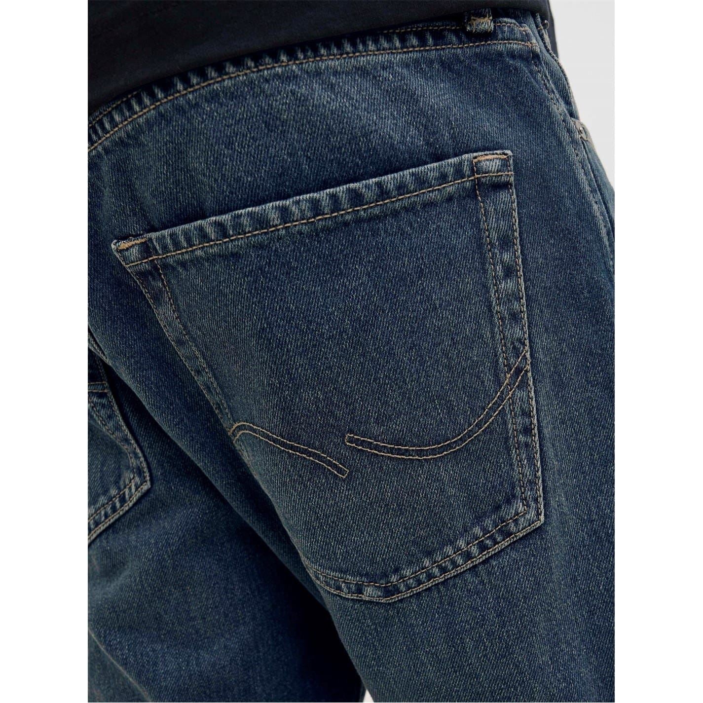 Jack and Jones Mens Straight Jeans