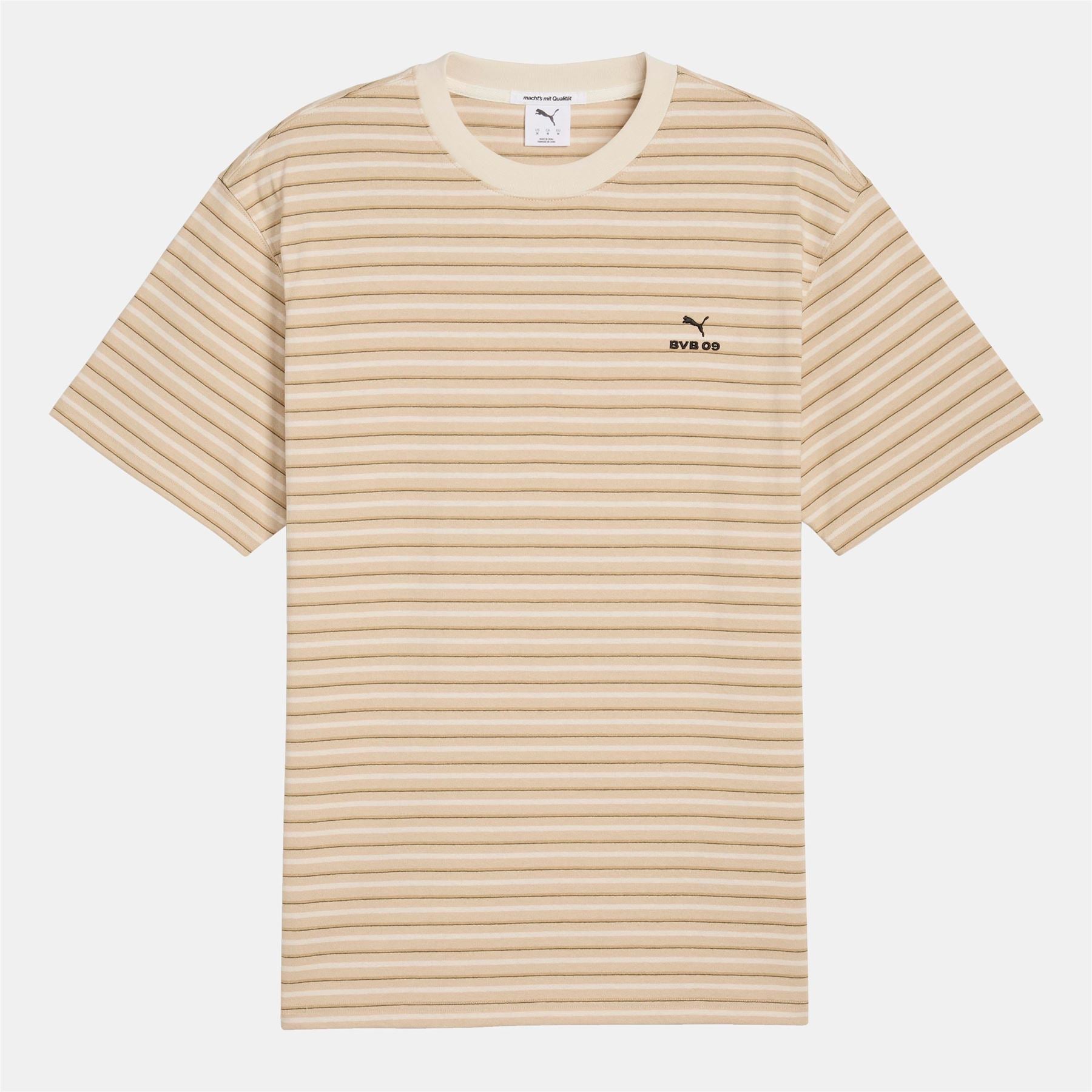 Puma Brussia Dortmund Mmq Striped T-Shirt