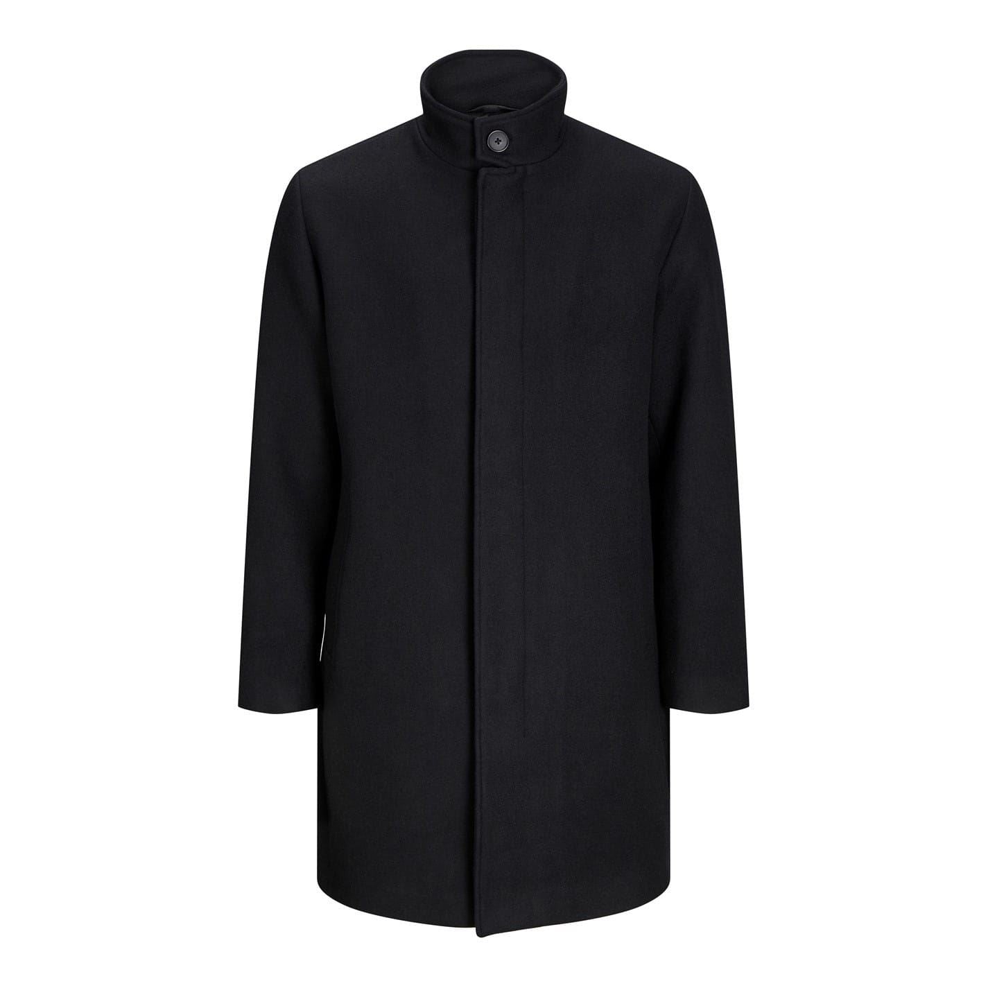 Jack and Jones Wilson Solid Patterned Over Coat