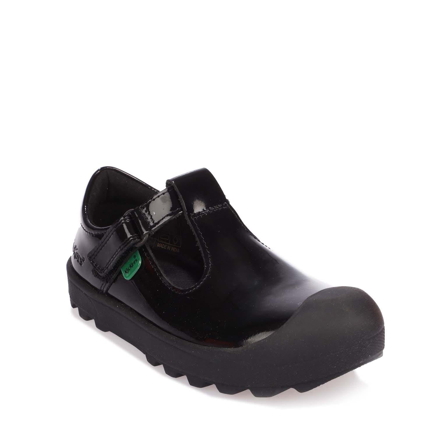 Kickers Infant Plunk Patent Shoe