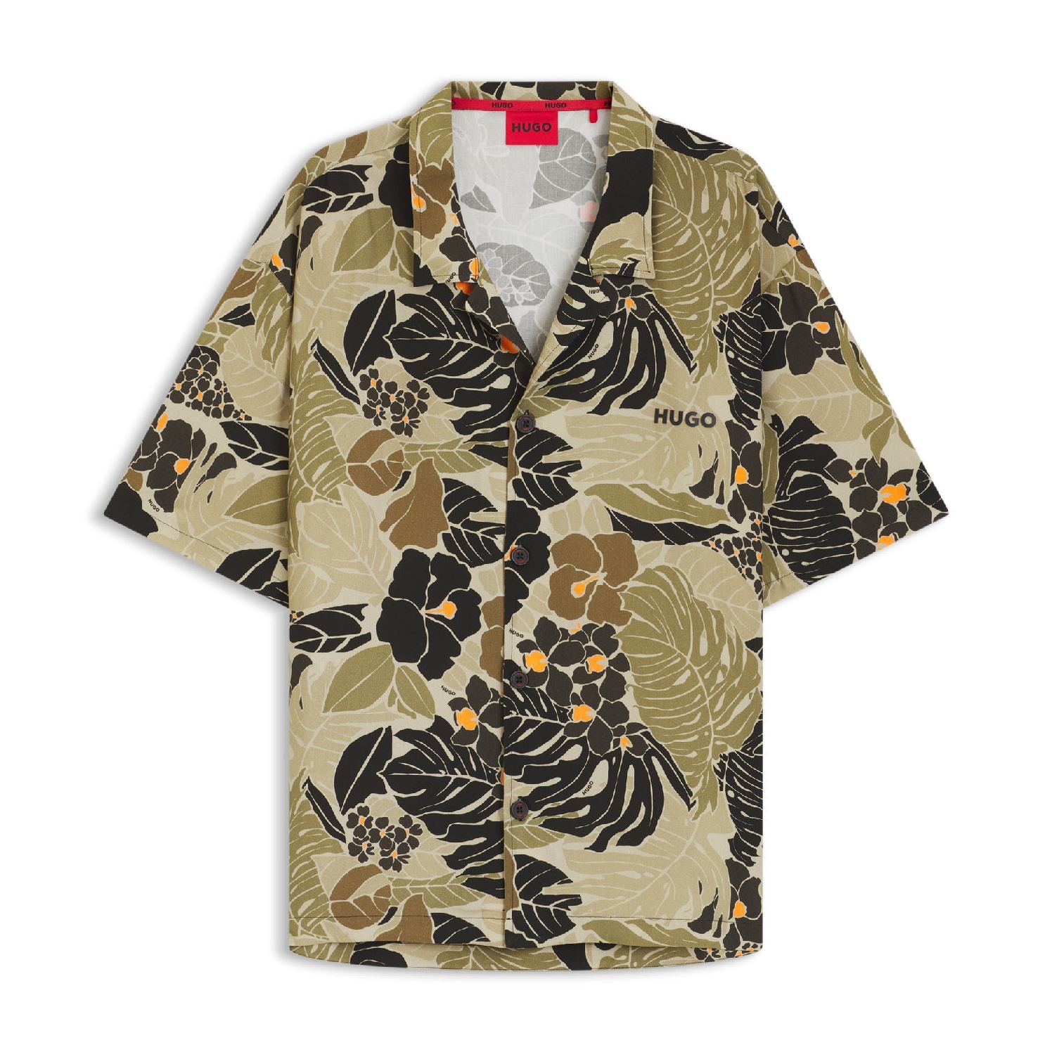 Hugo Boss Floral Print Beach Shirt