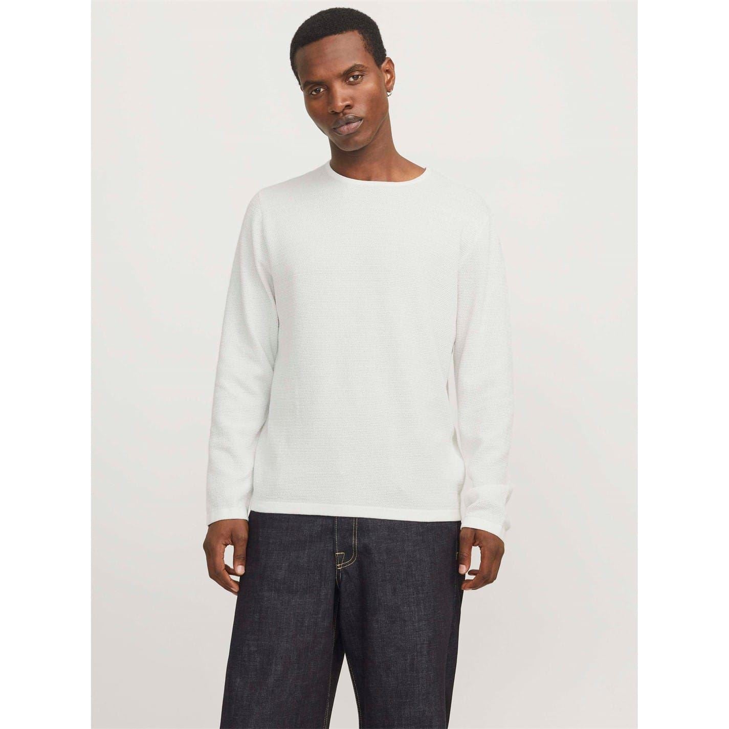 Jack and Jones Mens Crew Knit