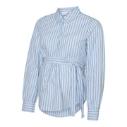 Mamalicious Collared Neck Long Sleeve Regular Fit Shirt