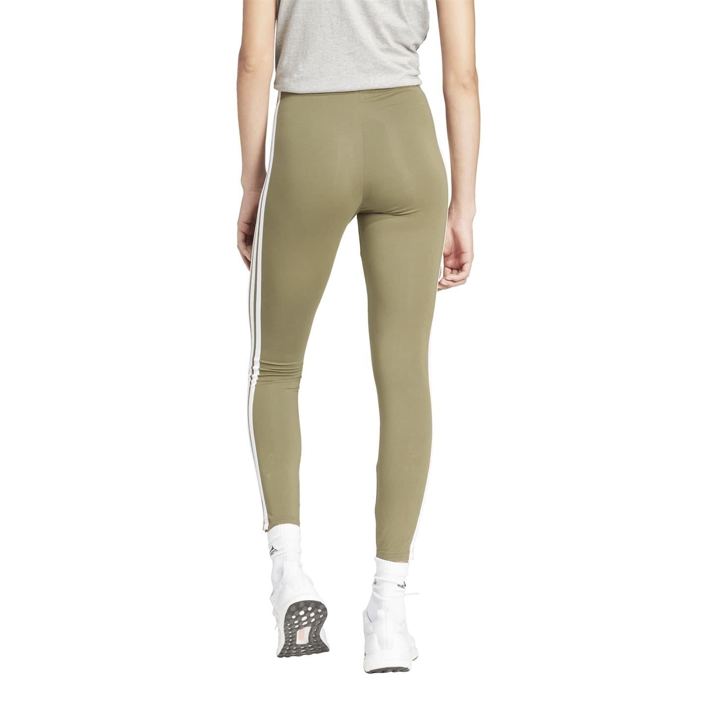 adidas Womens Essentials 3 Stripe Leggings