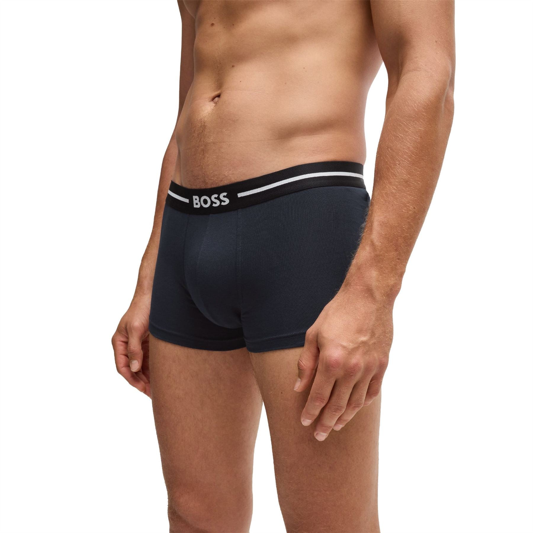 Boss 3 Pack of Stretch Cotton Trunks