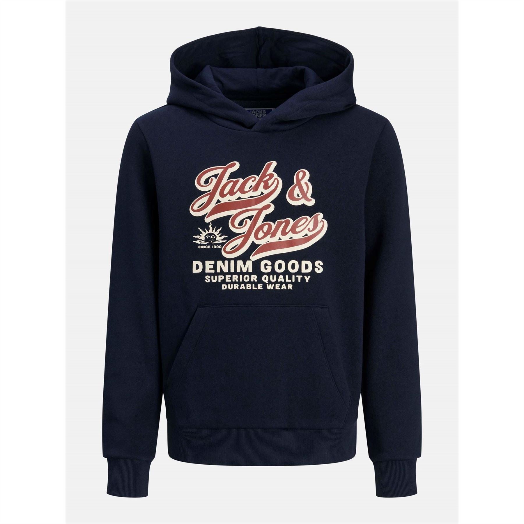 Jack and Jones Logo Hoodie Infant Boys