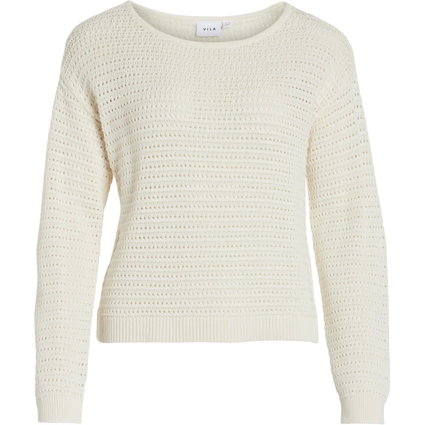 Vila Bell Scoop Neck Relaxed Fit Sweater