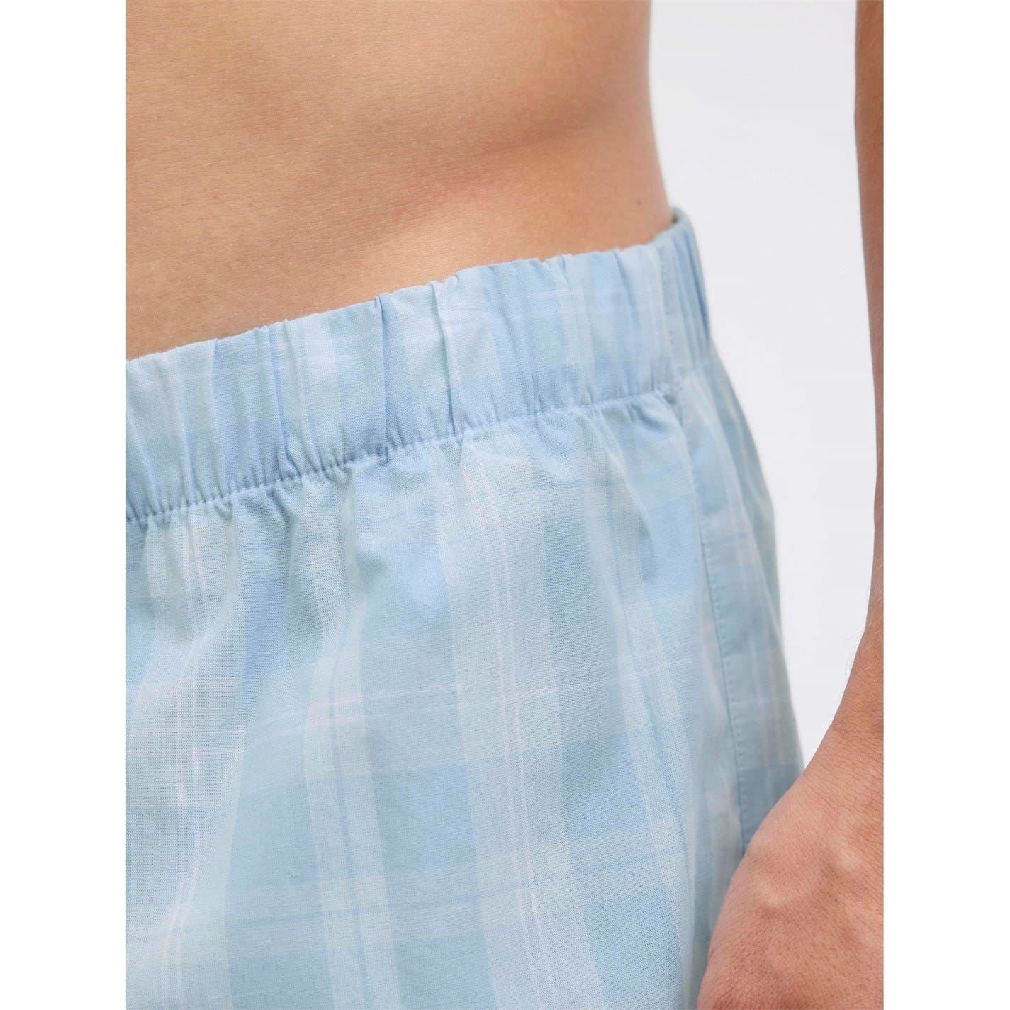 Jack and Jones Mens Pack Milano Woven Boxers