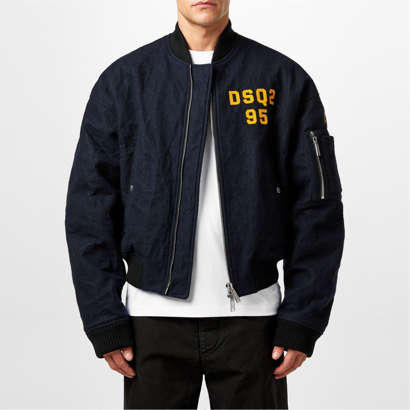 DSquared2 Varsity 80s Bomber Jacket