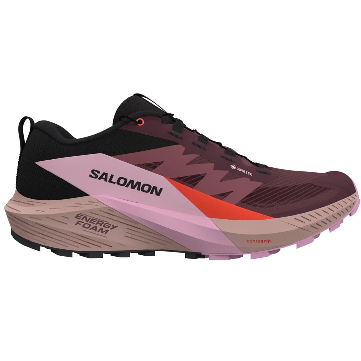 Salomon Womens Sense Ride 5 Goretex Trail Running Shoes