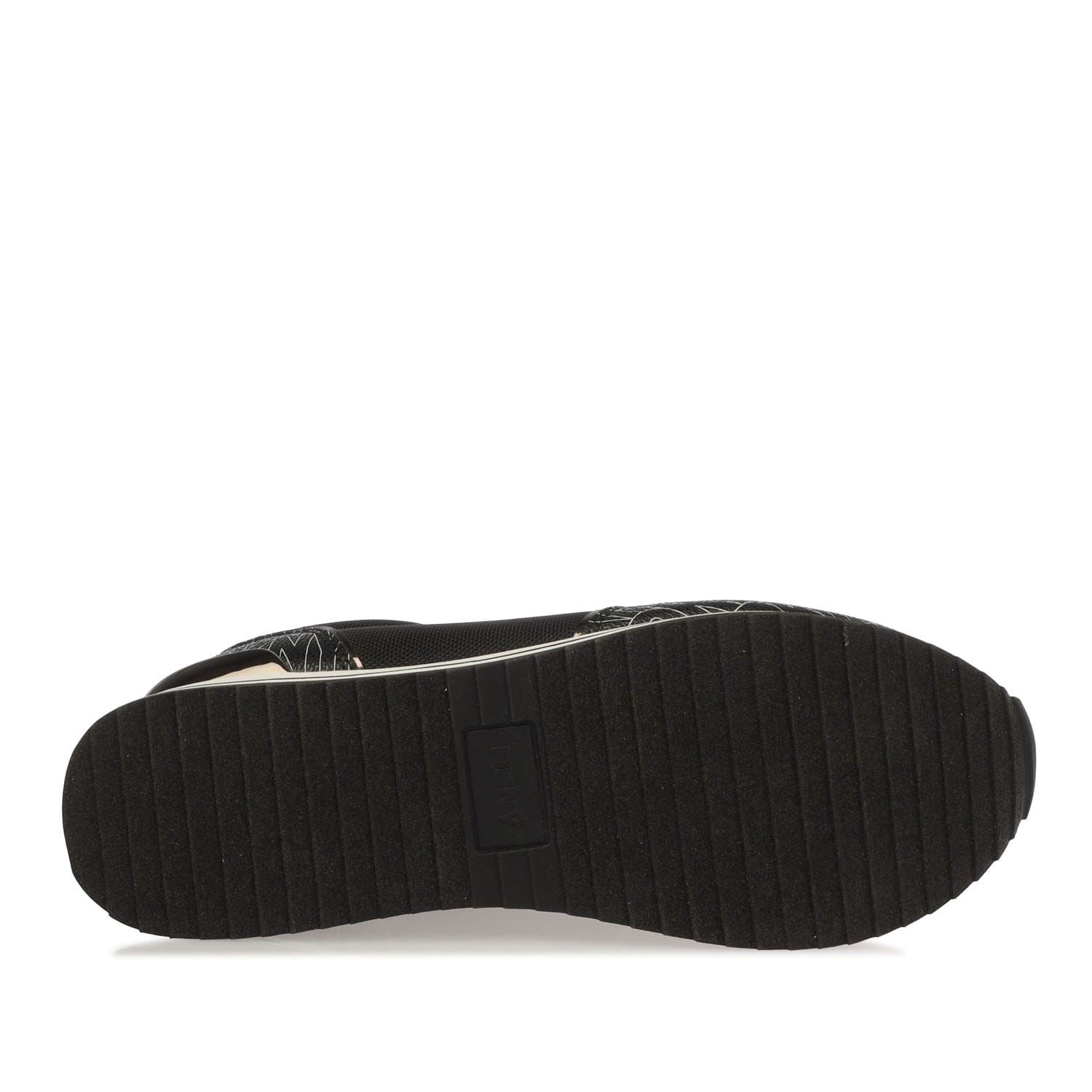 DKNY Davie Lace Up Wedge Trainers