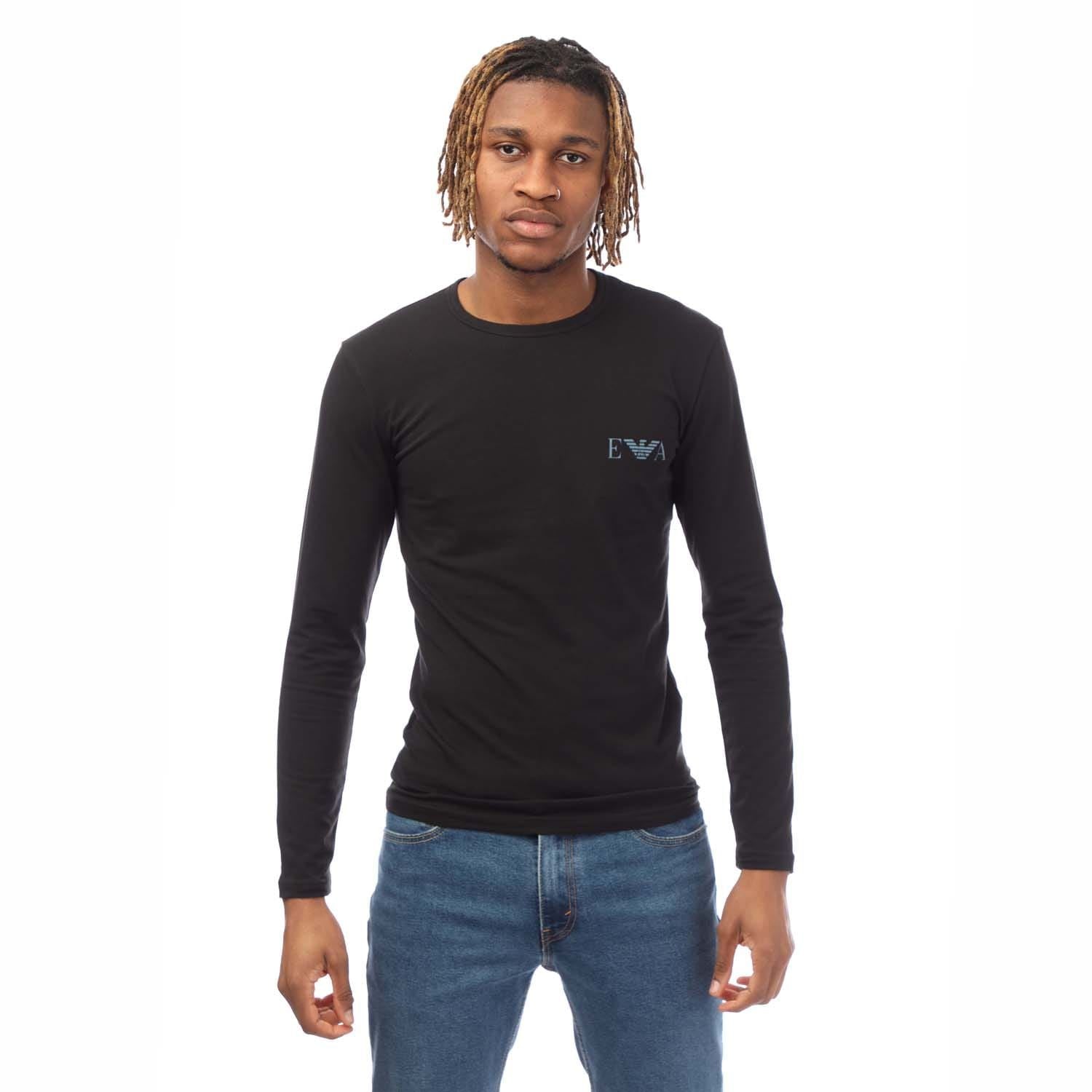 Emporio Armani Slim-Fit Long Sleeve T-Shirt
