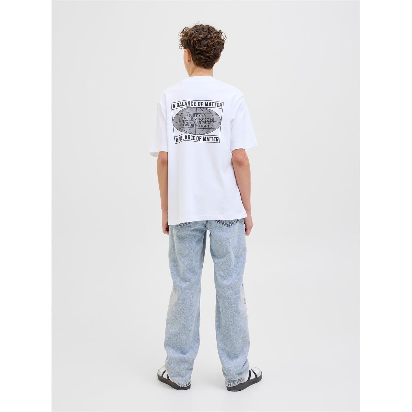 Jack and Jones Chris Wide Leg Relaxed Fit Jeans