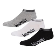 Wrangler 3 Pack Duffy Lettering Liner Socks