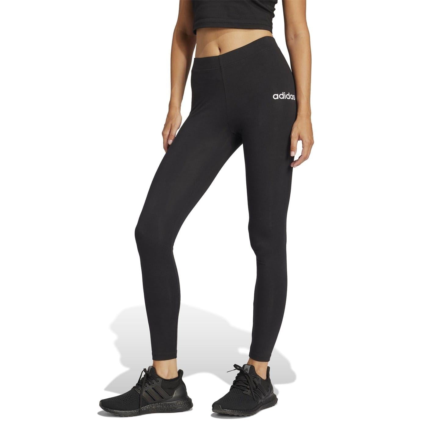 adidas Womens Essentials 3 Stripe Leggings