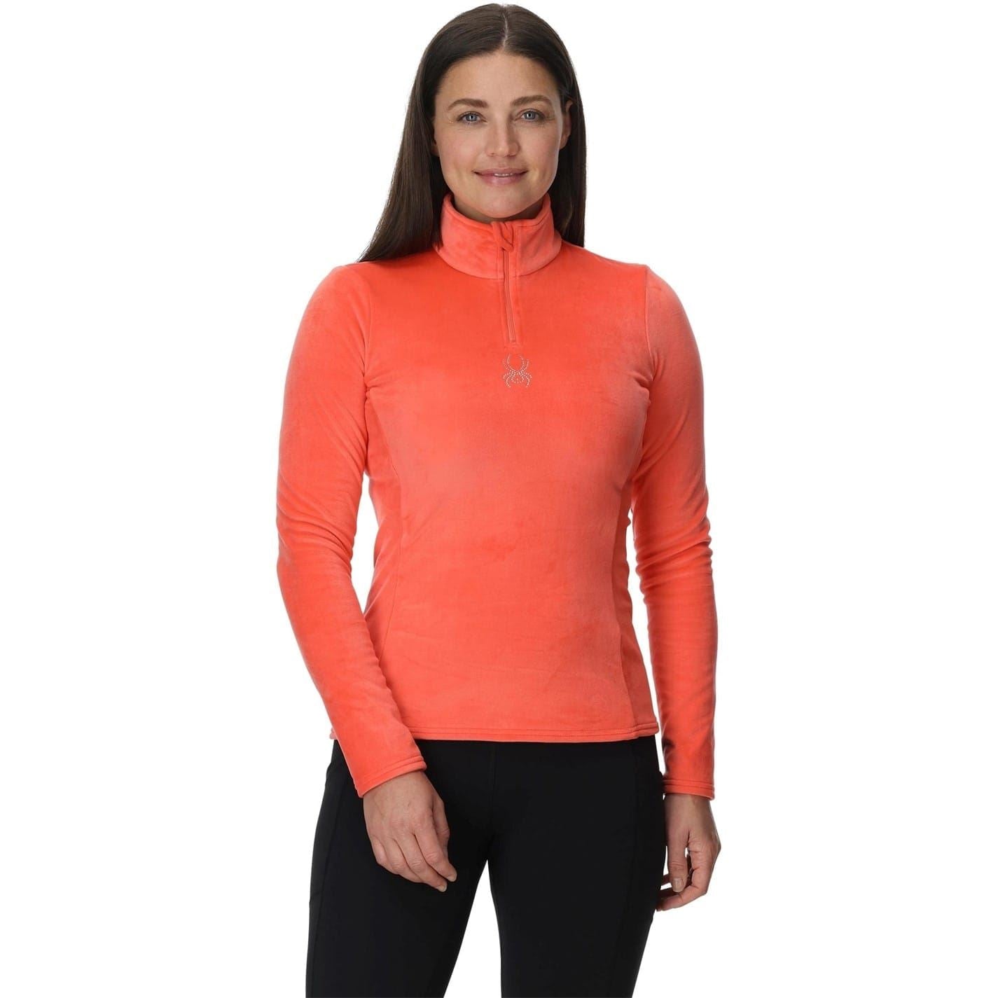 Spyder Shimmer Funnel Neck Half Zip Sweatshirt