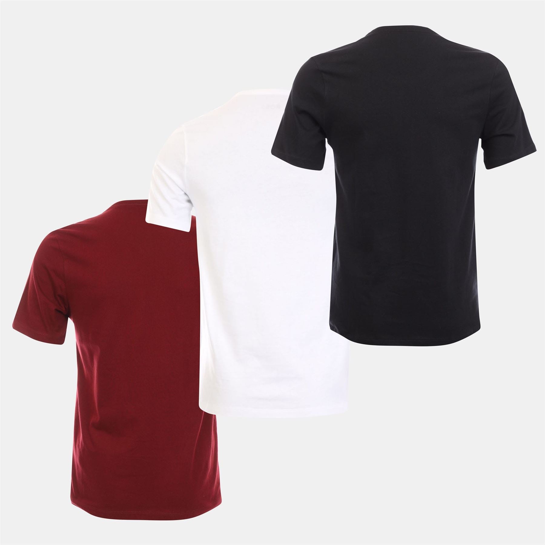 Boss 3 Pack Logo Underwear T-Shirts
