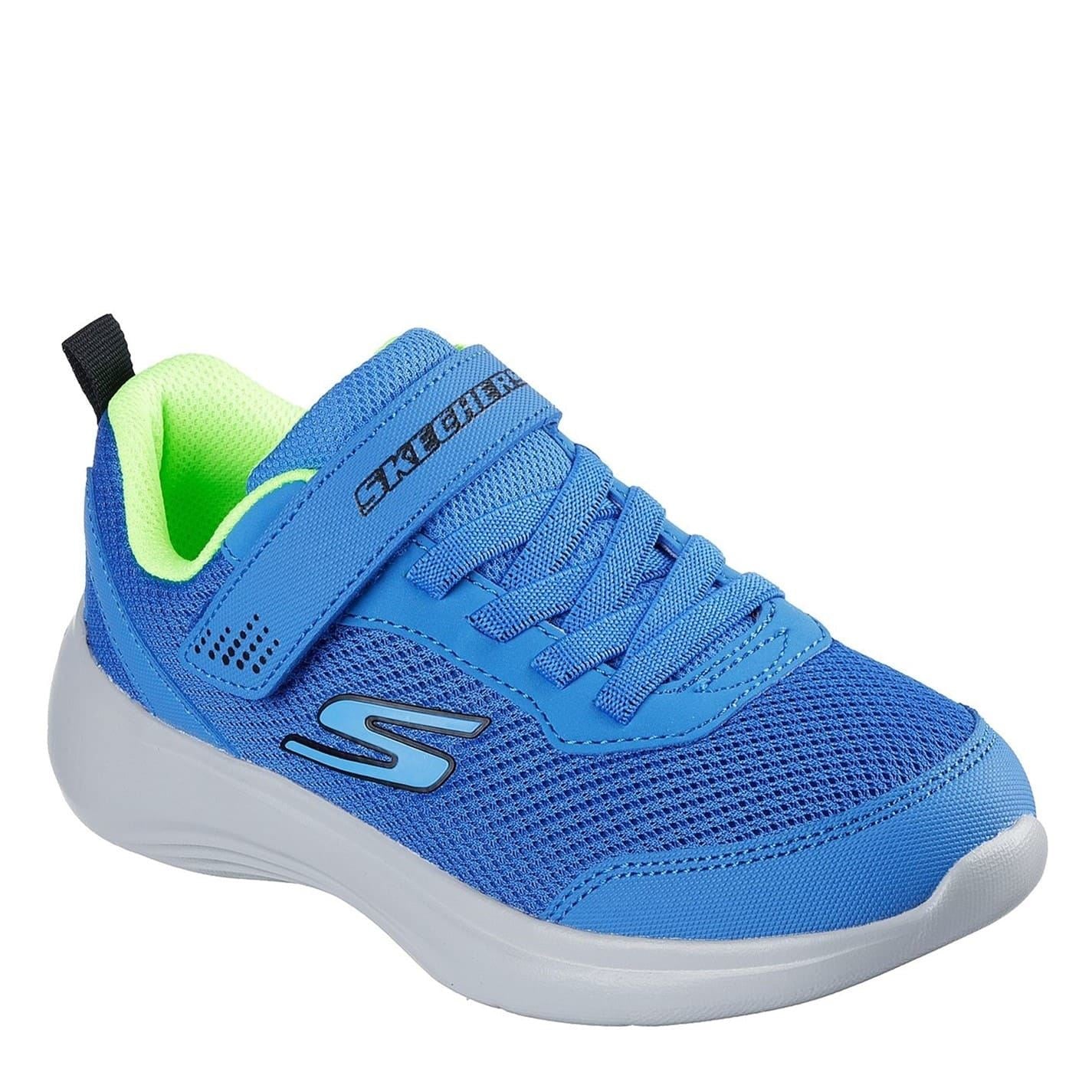Skechers Boys Lightweight Gore Strap Low Top Sneakers