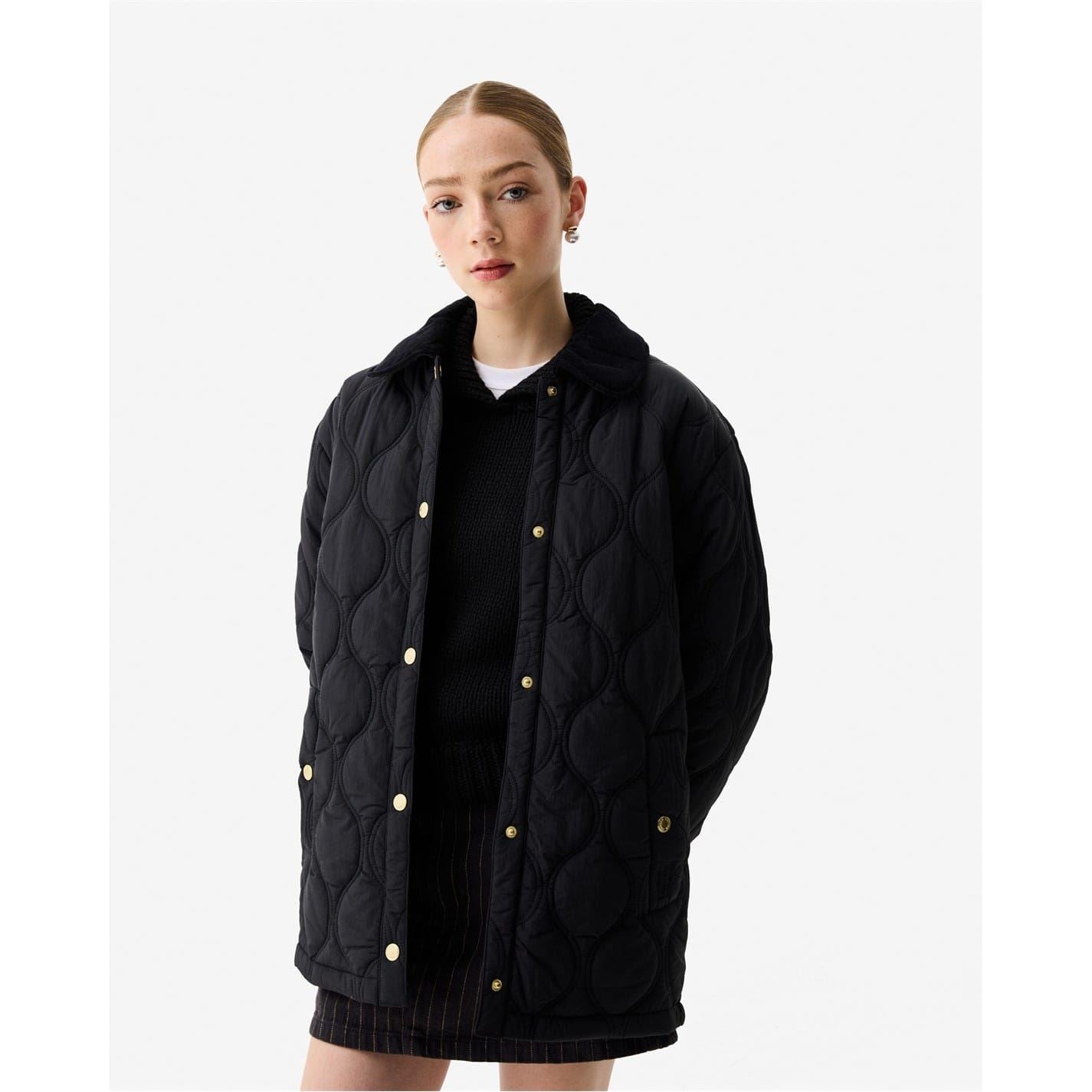 Hunter Witton Textured Snap Button Shirt Collared Jacket