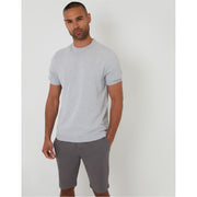 Threadbare Rib Crew Neck Short Sleeve Regular Fit T-Shirt