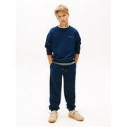 Tommy Hilfiger Crew Neck Long Sleeve Sweatshirt Jogger Coord Set